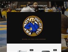 Tablet Screenshot of fatboybjj.com